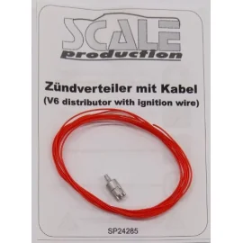  V6 DISTRIBUTOR WITH IGNITION WIRE RED