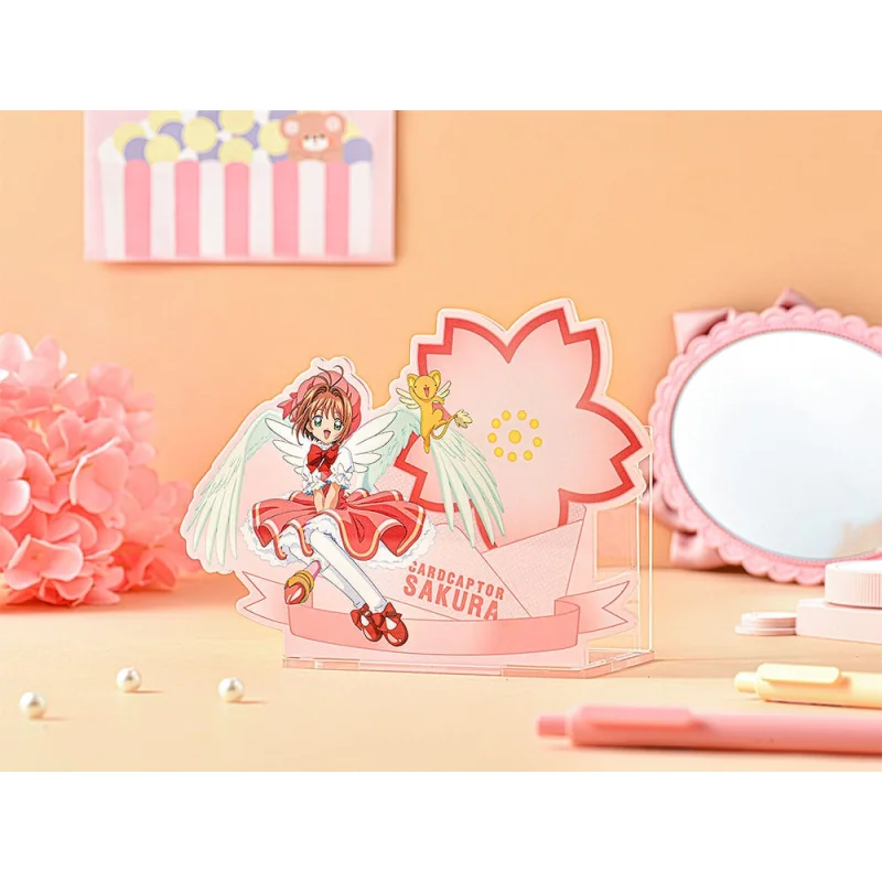 Figurine Cardcaptor Sakura Acrylic Pen Holder 25th Anniversary Catch You Catch Me Ver. 13cm