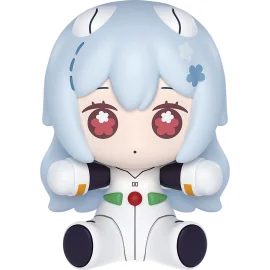 Figurina Neon Genesis Evangelion: Rebuild of Evangelion figure Chibi Huggy Good Smile Rei Ayanami: Long Hair Ver. 7cm