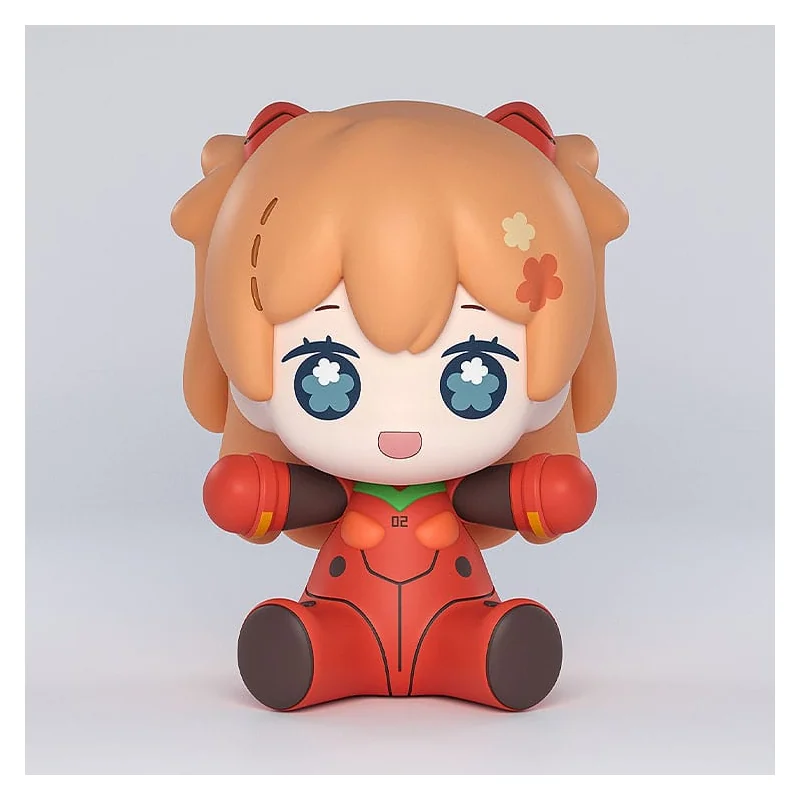 Figurine Neon Genesis Evangelion: Rebuild of Evangelion figure Chibi Huggy Good Smile Asuka Shikinami Langley: Plugsuit Ver. 7cm