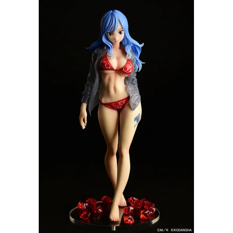 Figurina Fairy Tail statuette 1/6 Jubia Lokser Gravure_Stylesee-through wet shirt Red Bikini!! 25cm