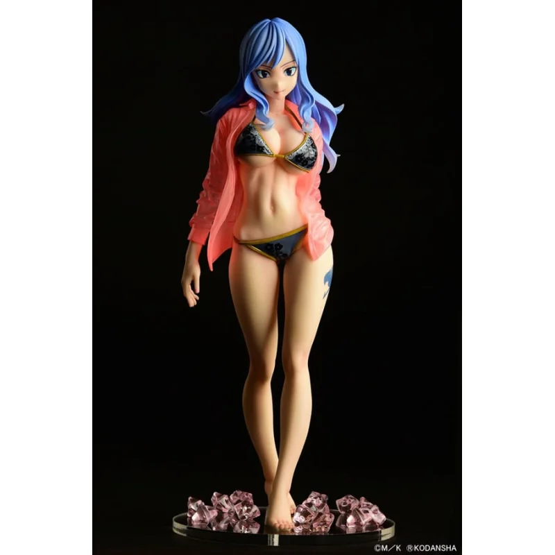 Figurina Fairy Tail statuette 1/6 Jubia Lokser Gravure_Stylesee-through wet shirt Black Bikini!! 25cm