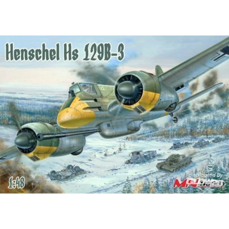 Kit modello Henschel Hs 129B-3