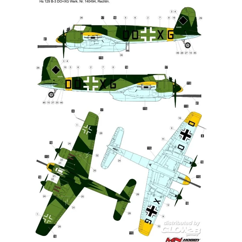 MN-Hobby Henschel Hs 129B-3