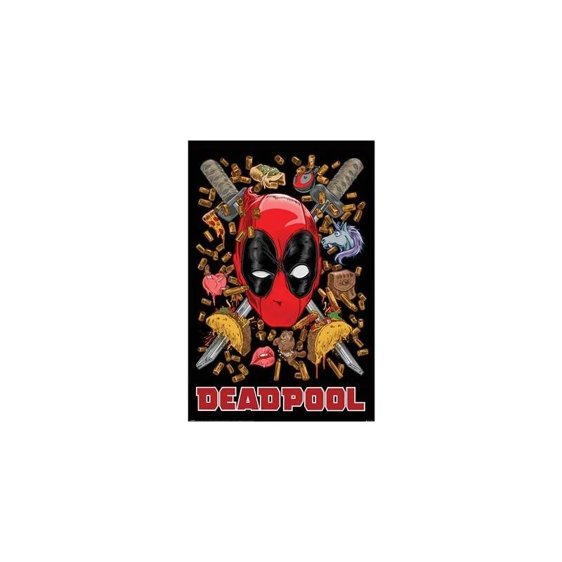  DEADPOOL - Chimichanga - Poster 61 x 92cm