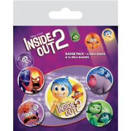  Inside Out 2 - Emotional Duos - Pack 5 Badges