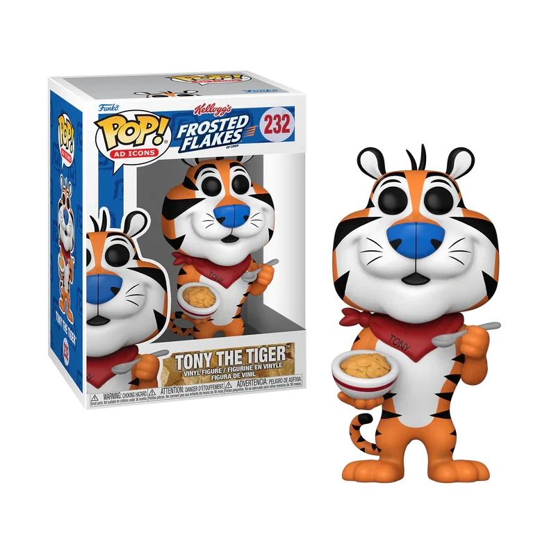 Figurini Pop KELLOGG'S - POP AD Icon No. 232 - Tony the Tiger ('84)