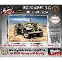 Kit Modello THUNDER MODEL: 1/35; LRDG Wireless Truck Bonus edition