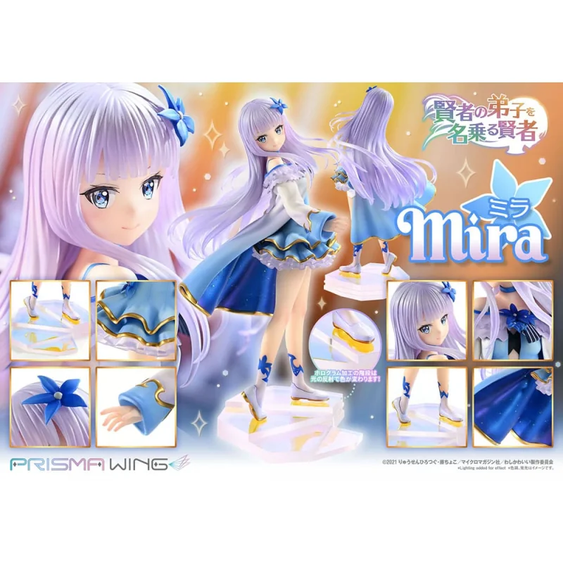 P1SPWKNDS-01P She Professed Herself Pupil of the Wise Man PVC statuette 1/7 Prisma Wing Mira 25 cm