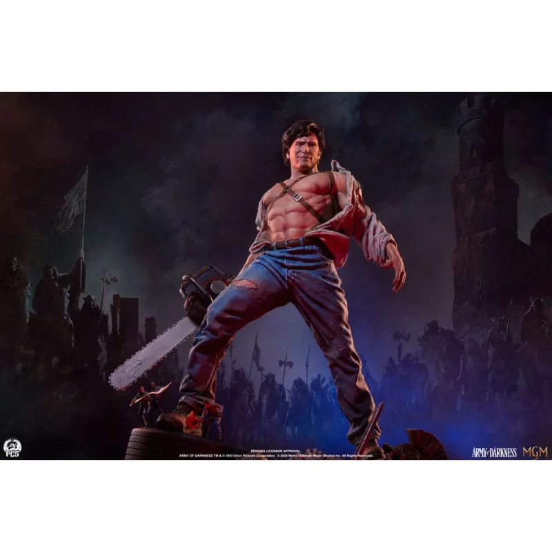 Army of Darkness figure Premier Series 1/4 Ash 53 cm