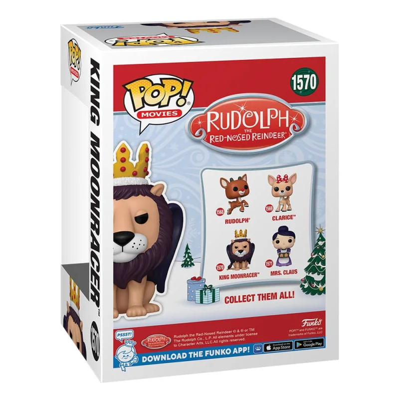 Funko Rudolph, the little red-nosed reindeer POP! Movies Vinyl figure King Moonracer