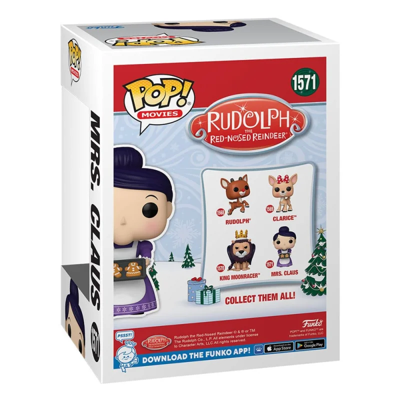 Funko Rudolph, the little red-nosed reindeer POP! Movies Vinyl figure Mrs. Claus