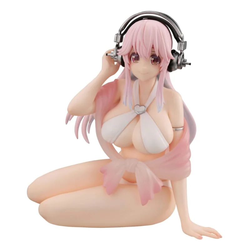 Figurina Super Sonico - Noodle Stopper Super Sonico Summer Memories Version