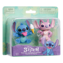 Figurine Lilo & Stitch pack 2 figures Angel & Stitch 7 cm