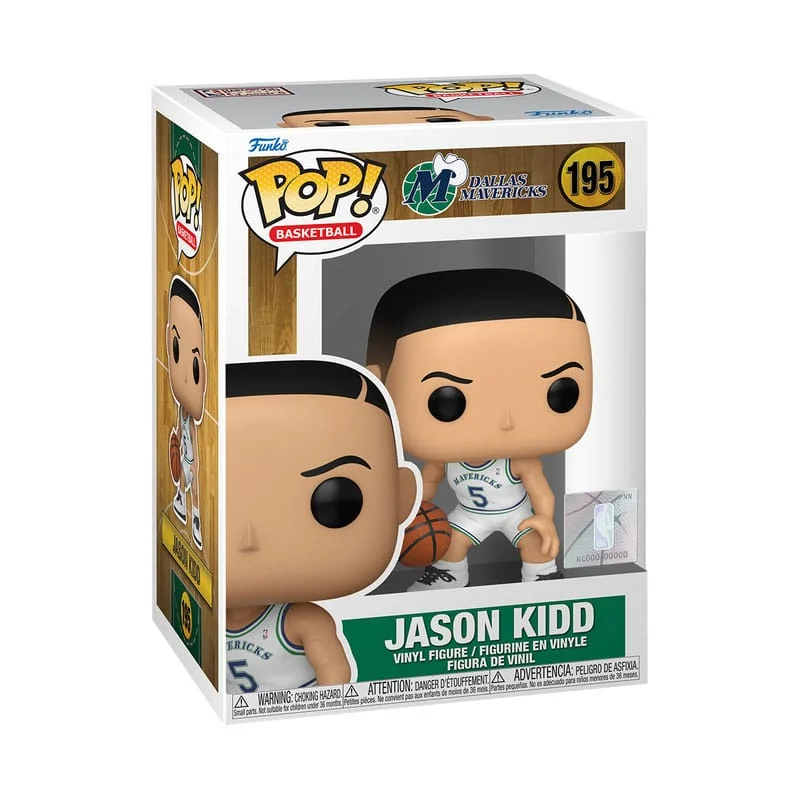 Figurini Pop NBA Legends POP! Sports Vinyl Figure Dallas Mavericks: Jason Kidd (Rookie Season)