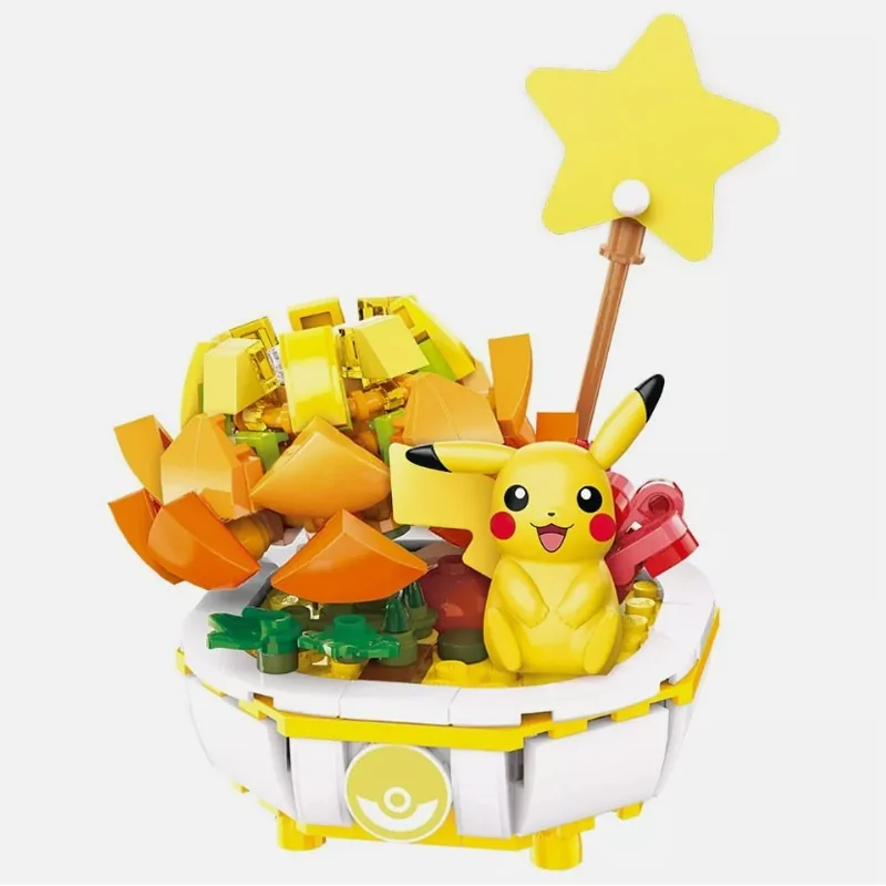 Giochi di costruzione POKEMON - KEEPPLEY BLOCK - Pikachu Bonsai