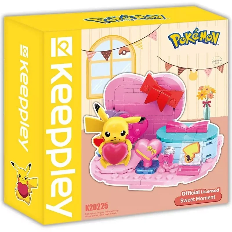  POKEMON - KEEPPLEY BLOCK - Pikachu Sweet Moment