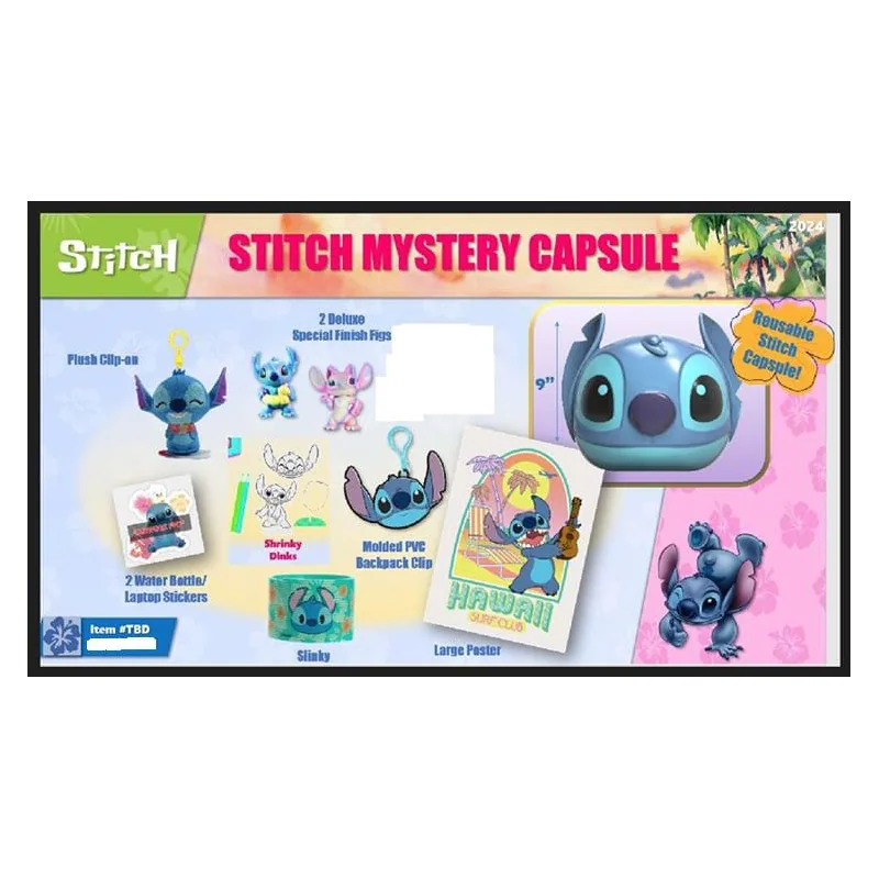 Set da gioco Lilo & Stitch - Stitch Jumbo Mystery Capsule Gift Set