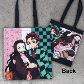 Borse Demon Slayer: Kimetsu no Yaiba - Tanjiro & Nezuko shopping bag