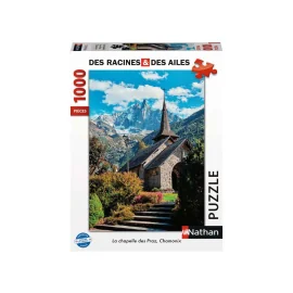  Nathan puzzle 1000 p - La Chapelle des Praz, Chamonix / Roots and wings