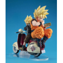 Figurine Desktop Real Mccoy Ex Dragon Ball Z Ss Son Goku & Ss Son Gohan & Motorbike