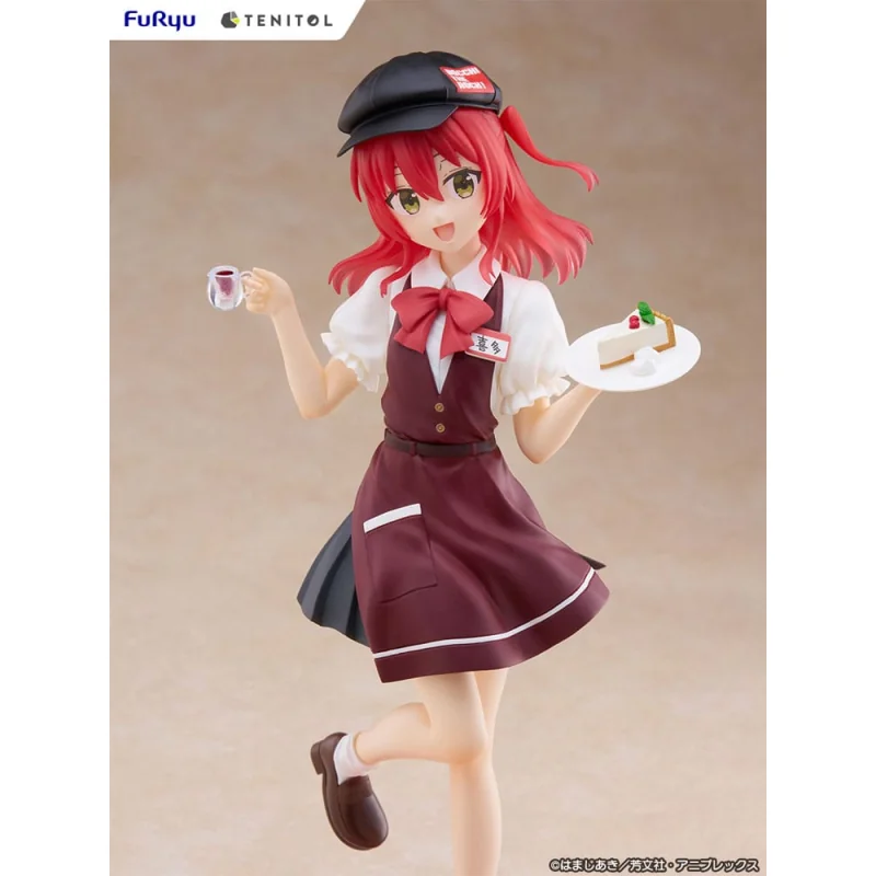 Bocchi the Rock! PVC statuette Tenitol Ikuyo Kita Cafe Style Ver. 20cm