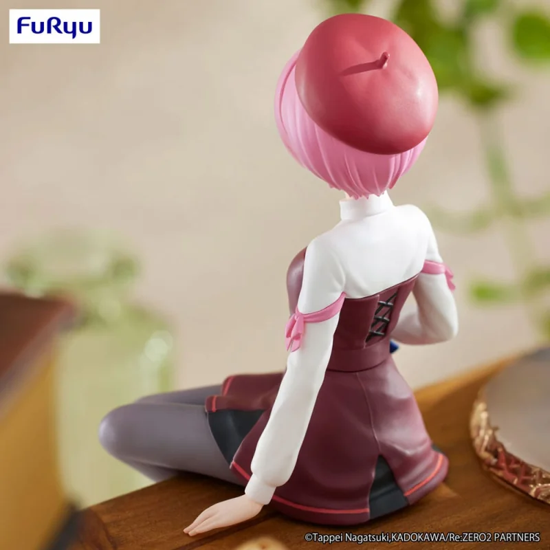 Furyu Re:Zero Starting Life in Another World PVC Statue Noodle Stopper Ram Book Girl Ver. 14cm