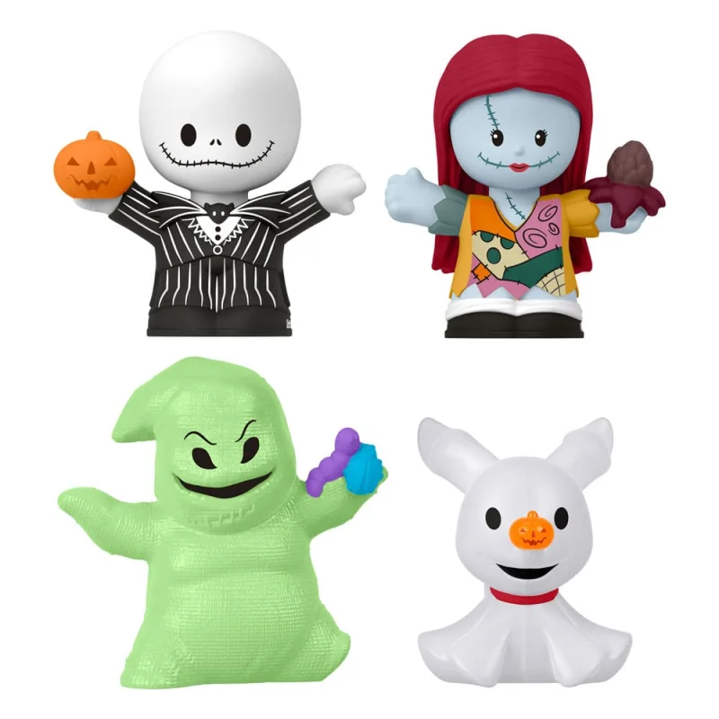 Figurina The Nightmare Before Christmas Fisher-Price Little People Collector 7 cm Minifigures 4-Pack