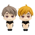 Figurina Haikyu!! PVC statuette Look Up Atsumu Miya & Osamu Miya Uniform Ver. 11cm (with gift)