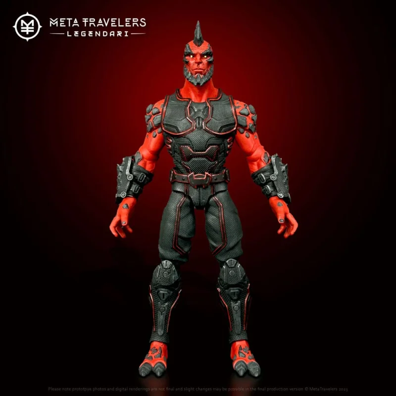 Figurina Legendari action figure 1/10 Crimson Enforcer 18 cm