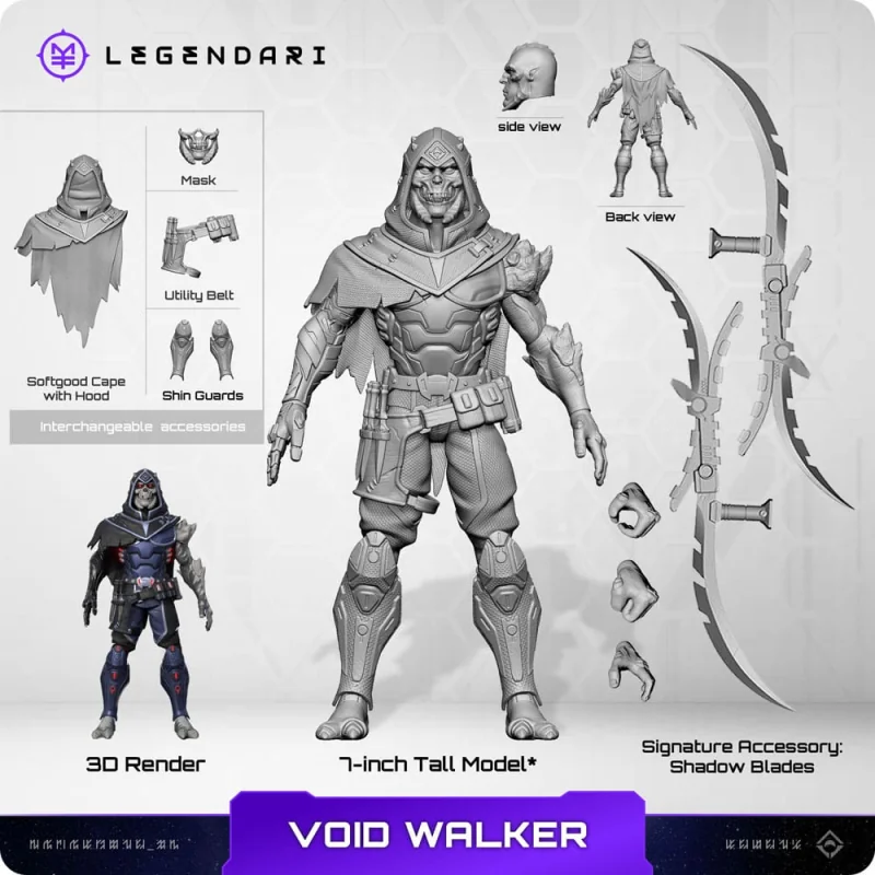 MT-LGND-VW14 Legendari figure 1/10 Voidwalker 18 cm