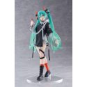 Figurine Hatsune Miku Wonderland PVC Statuette Fashion Punk Ver. 18cm