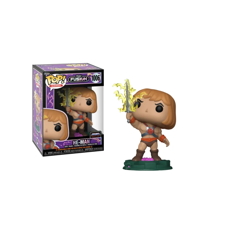 Figurini Pop FUNKO FUSION - POP Games N° 1006 - He-Man with Chase