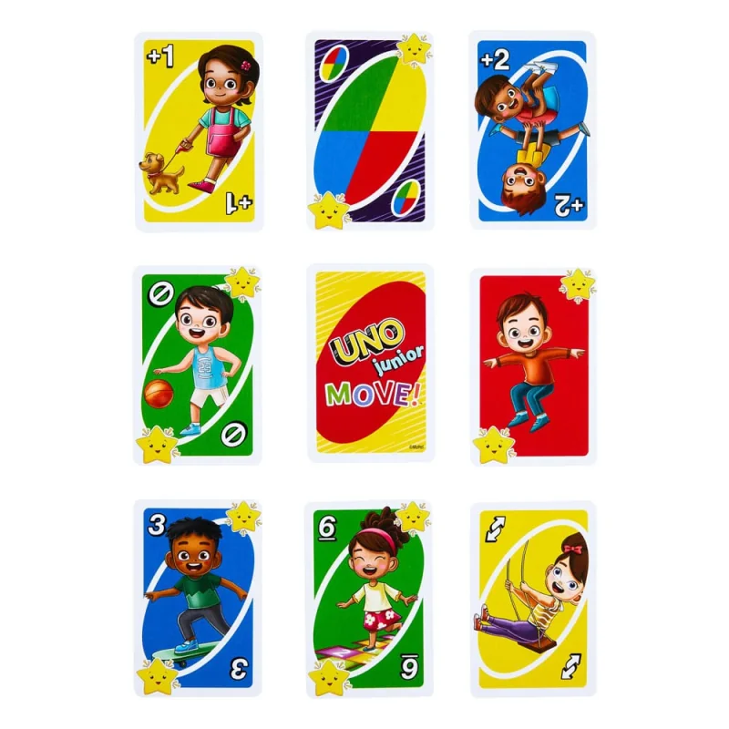 Mattel UNO Junior Move! Card Games