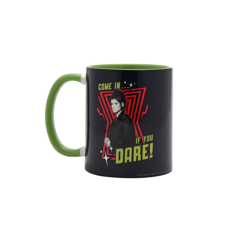 Widdop BEETLEJUICE - Black&Green - Ghost House - Colorful Interior Mug - 312 ml