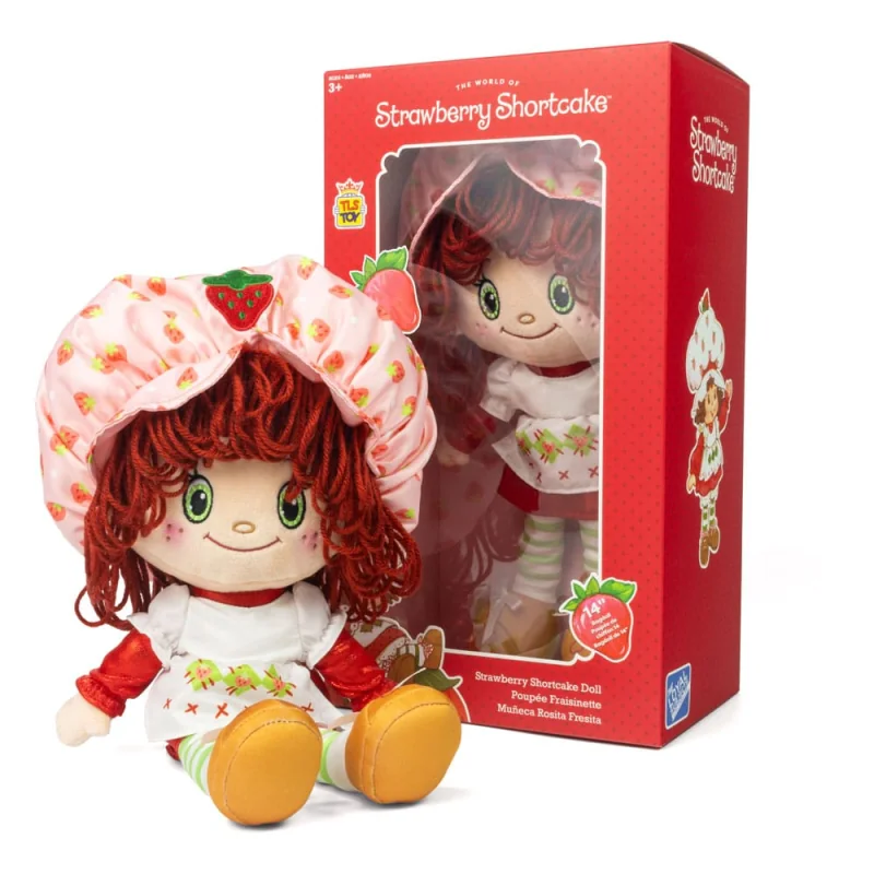 The Loyal Subjects Strawberry Shortcake Rag Doll Strawberry Shortcake Doll 36 cm