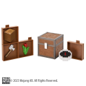  Minecraft Forest Loot Chest 10cm