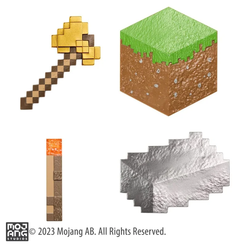 Repliche: 1:1 Minecraft Plains Loot Chest 10cm