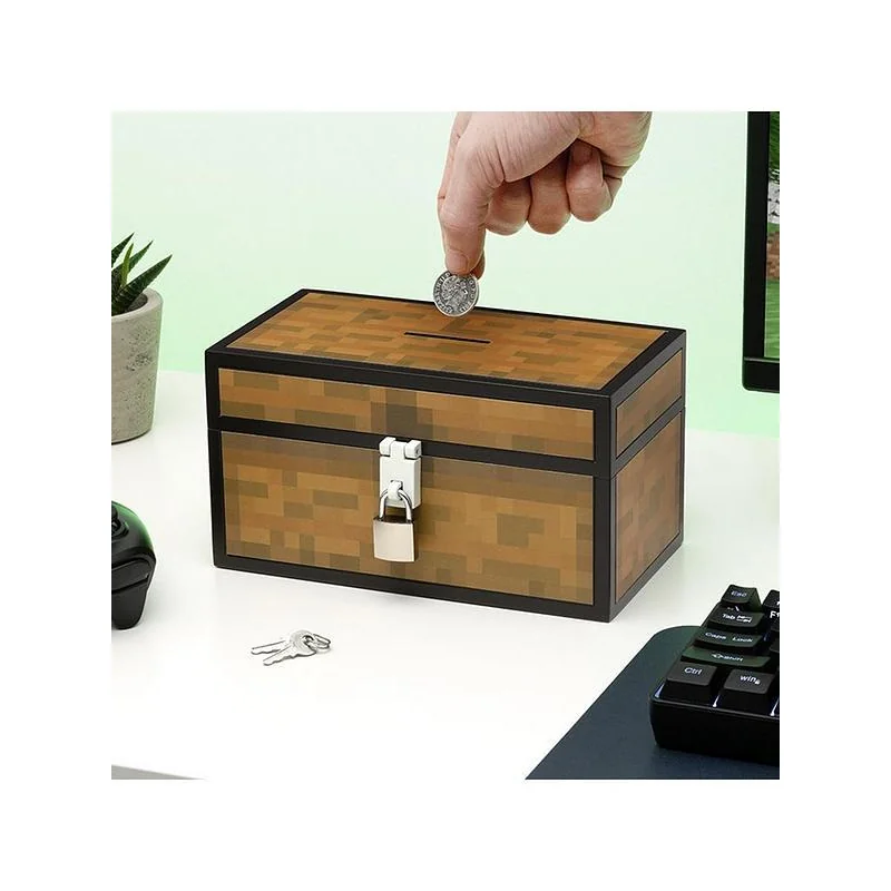 Paladone Products MINECRAFT - Chest - Piggy bank