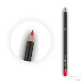  Watercolor Pencil Red