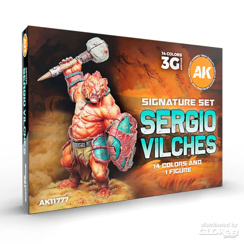 Vernice SIGNATURE SET SERGIO VILCHES SET (Miniature Shimbarashe- Yedharo Model included)