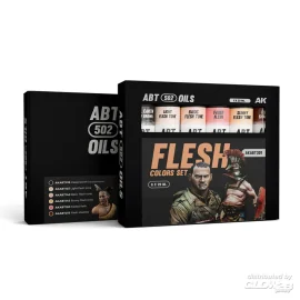  FLESH COLORS SET - ABT 502 OILS