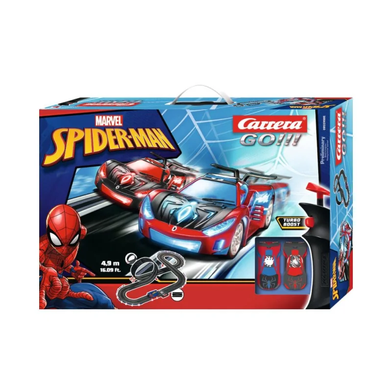 Piste auto: auto Spider Racing