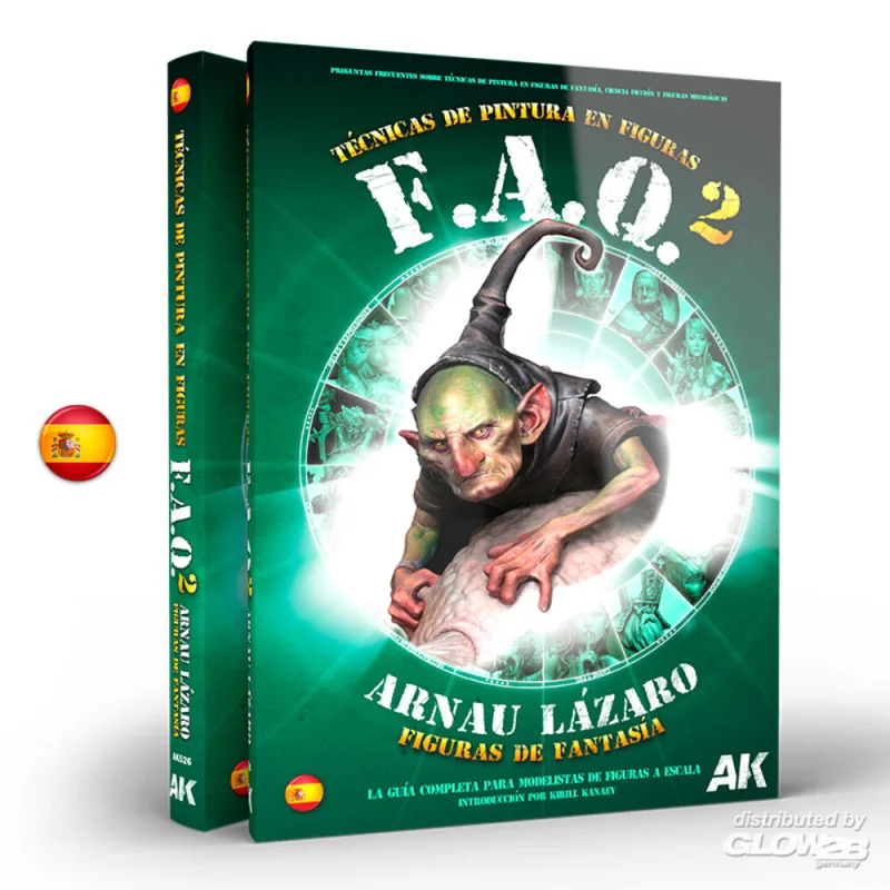 Libro FAQ 2 FANTASY FIGURES PAINTING TECHNIQUES by Arnau Lázaro - Spanish