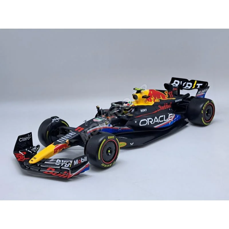 Automodello RED BULL F1 RB19 TEAM ORACLE RED BULL RACING 11 SERGIO PEREZ GRAND PRIX AUSTIN 2023 4TH