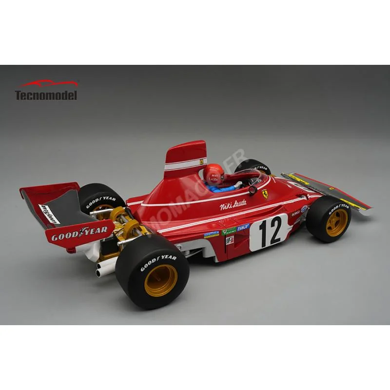 Modellino auto - già assemblato FERRARI 312 B 3 12 NIKI LAUDA SPANISH GRAND PRIX 1974 1ST WITH FIGURE