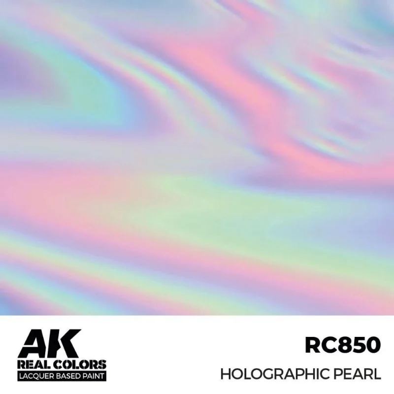 Pittura acrilica per modellini AK INTERACTIVE: Real Colors Holographic Pearl 17 ml.