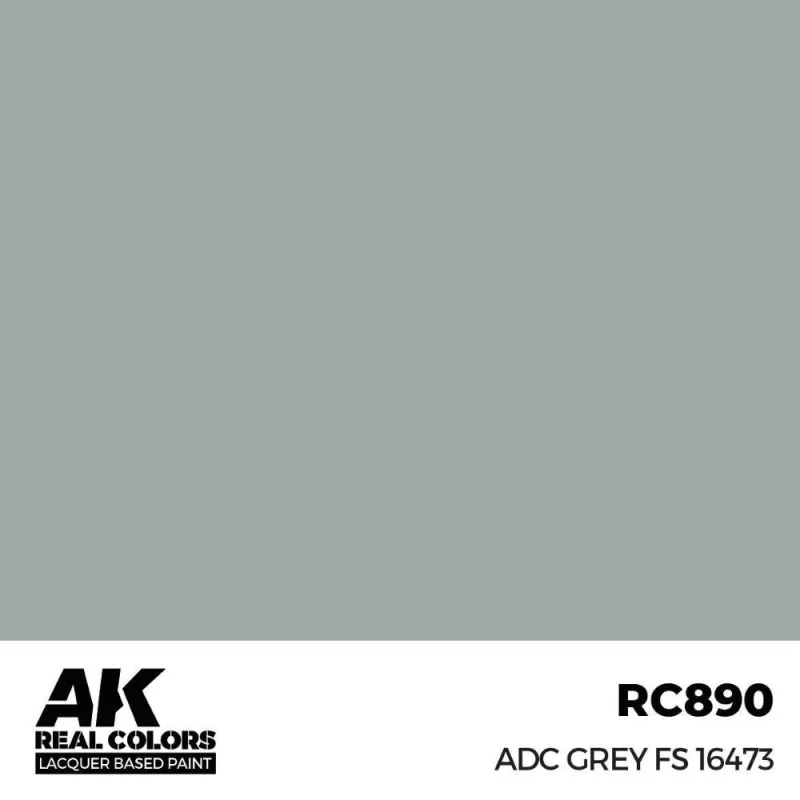 Pittura acrilica per modellini AK INTERACTIVE: Real Colors ADC Grey FS 16473 17 ml.