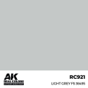 Pittura acrilica per modellini AK INTERACTIVE: Real Colors Light Grey FS 36495 17 ml.