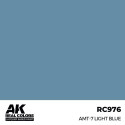 Pittura acrilica per modellini AK INTERACTIVE: Real Colors AMT-7 Light Blue 17 ml.